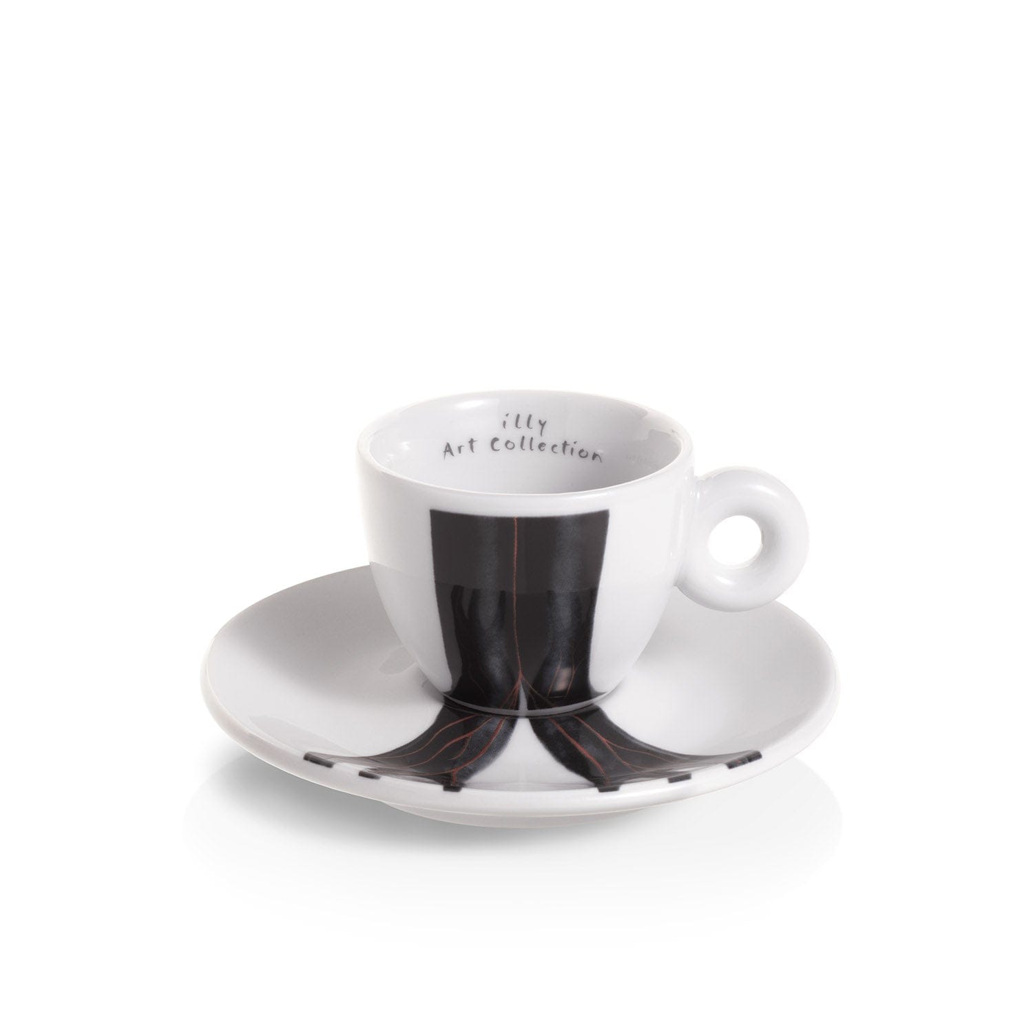 illy Dāvanu komplekti Krūzītes Illy Genesi, 2 Espresso ar apakštasītēm, 60ml Binta & Simone