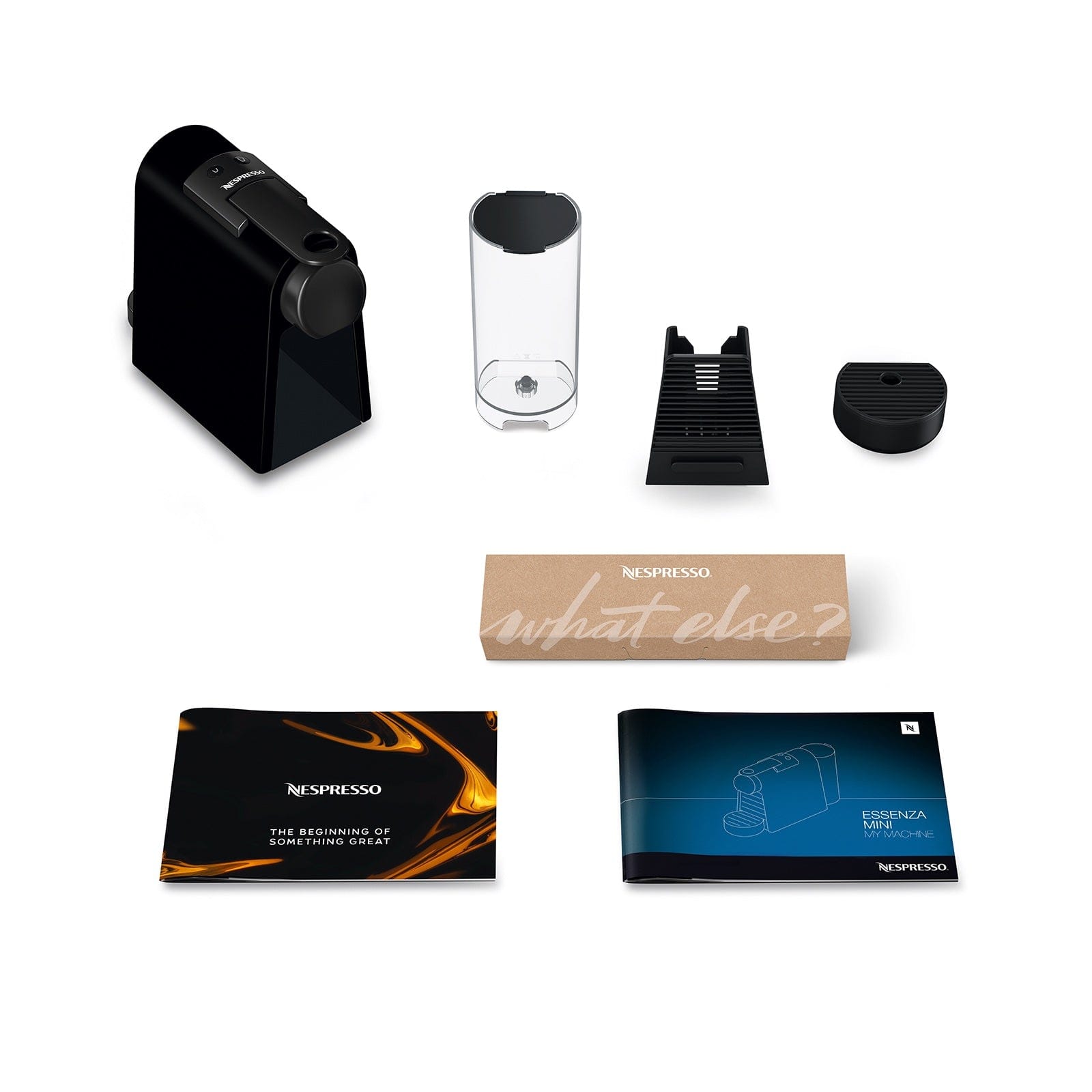 NESPRESSO Kapsulu automāti Kafijas aparāts Nespresso Essenza Mini Triangle Black