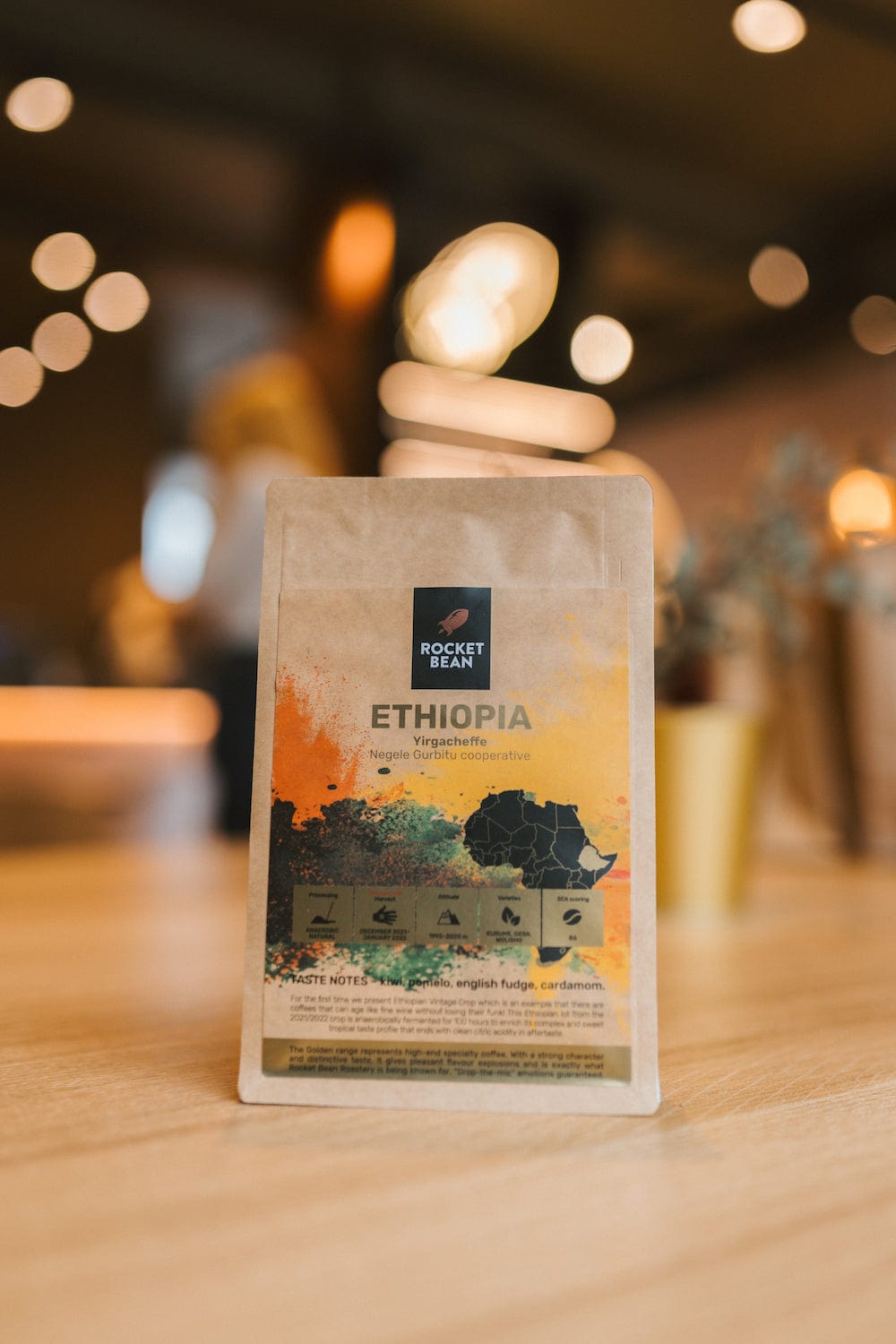 Rocket Bean Roastery Kafijas pupiņas Kafijas pupiņas Etiopija | Yirgacheffe, Anaeiroba 200g